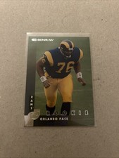 1997 Donruss Rookie Orlando Pace #202 (RC) Los Angeles Rams Vintage