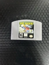Rat Attack! (Nintendo 64, 2000) N64 Game Cartridge Authentic Mint! Only Owner!