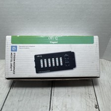 On-Q/Legrand 1267058-01 6-Port Telecom Expansion Module Open Box