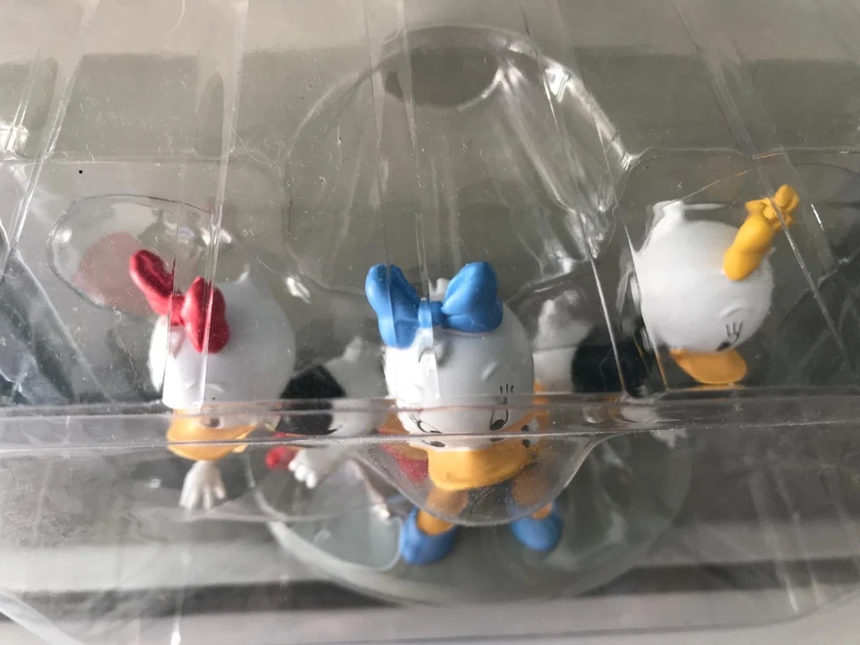 Dicky Dacky Ducky Donald Daisy Dagobert Duck Charakter figur Disney Sammlung - Bild 3 von 4