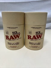 2x RAW Six Shooter fills 1 1/4 Size Cones Loader Filling Device …W