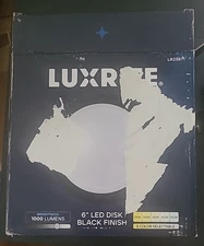 Luxrite LED Disk Lights Dimmable 5CCT 2700K-5000K 12.5W 1000LM*397
