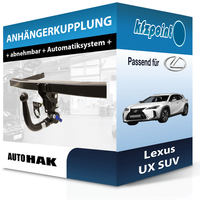 Auto HAK AnhäNgekupplung Abnehmbar Passend für Lexus UX SUV 10.2018-Jetzt AHK