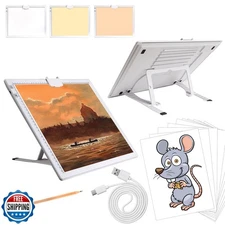 A3 Light Pad, Elice Tracing Light Box 3 Colors Mode Stepless and 