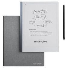 reMarkable 2 Paper Tablet 10,3" Marker plus Stift & Polymergewebe Folio Produktbündel