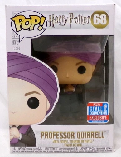Funko Pop! 68 Professor Quirrell Harry Potter Fall Convention Exclusive