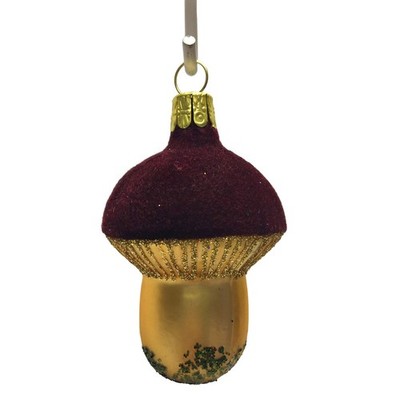 Pinnacle Peak Trading Company Mushroom with Brown Flocked Cap Czech