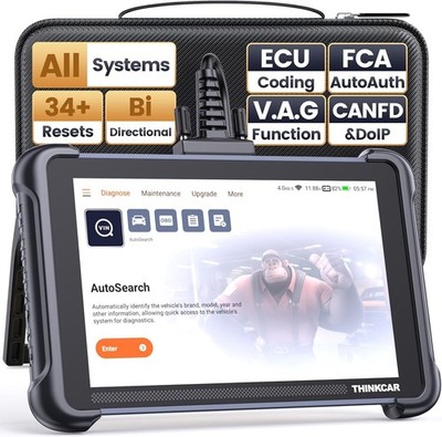 Thinkcar ThinkScan TK689 Auto Diagnosegerät, Bidirektionales OBD2 Komplettsystem Au