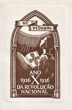 Exlibris da Revolucao Nacional bookplate Ex Libris