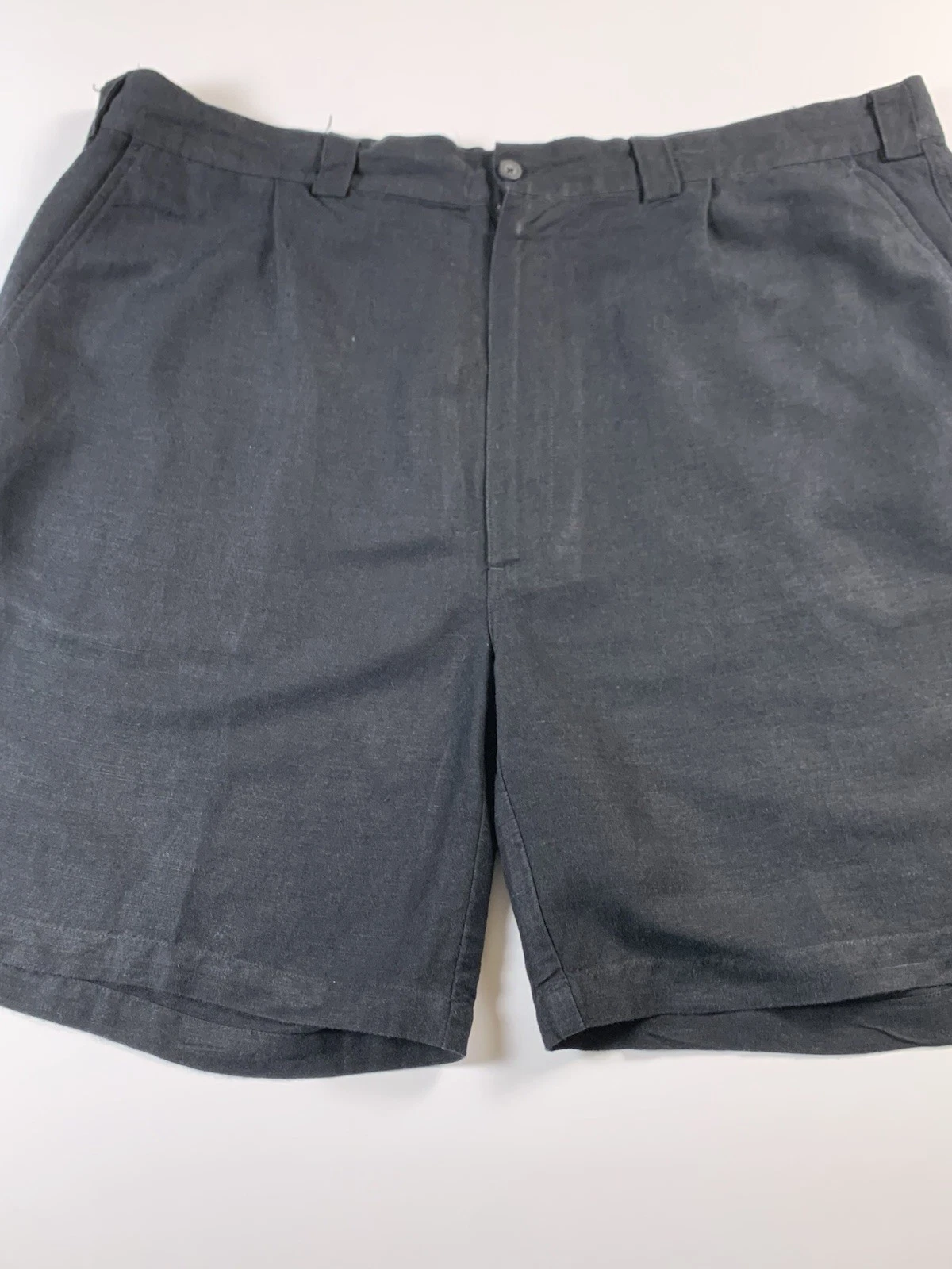 Cubavera Linen Shorts Mens 44 Black Flat Front Casual Summer Beach 44W
Opens in a new window or tab