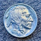 1937-D Buffalo Nickel AU Circulated Uncertified US Coin