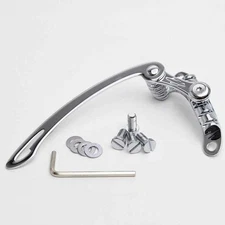 Chrome Les trem, TLT2C, Flat Arm Tremolo by Goldo