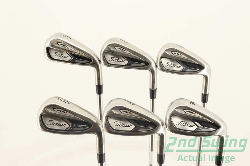 Titleist 718 AP1 Iron Set 6-PW GW Senior Flex Graphite Right Handed +1/2 Inch