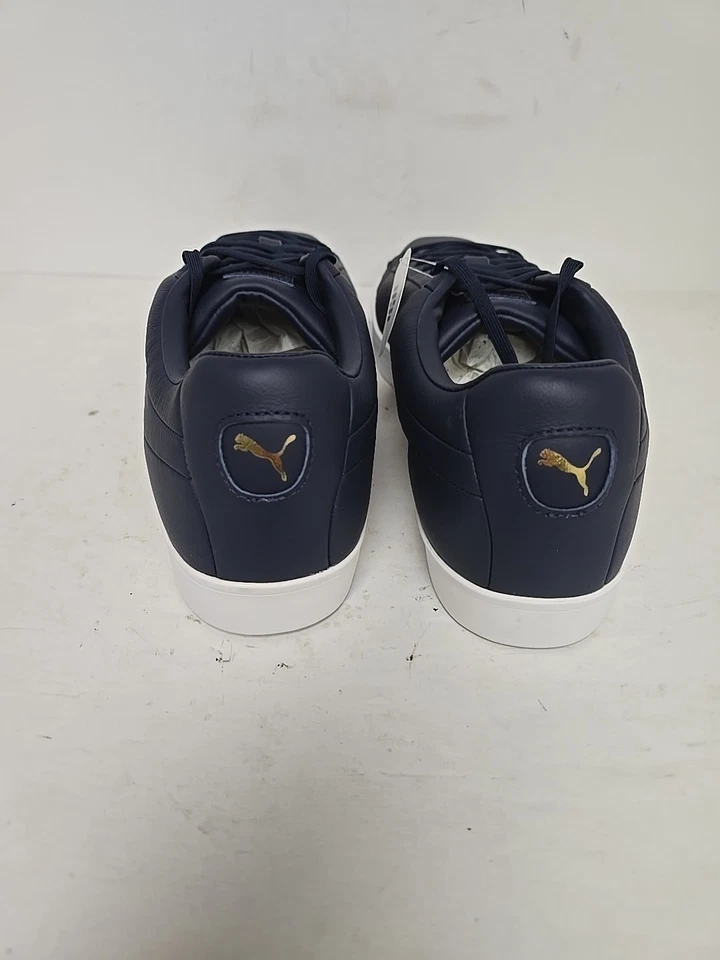 Zapato de golf PUMA Original G para hombre 192529-01 blanco marino talla 14M Foto 3 de 4