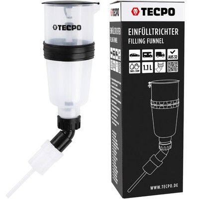TECPO EINFÜLLTRICHTER für HARNSTOFF-LÖSUNG ADBLUE  AUS 32 TRICHTER NACHFÜLLEN