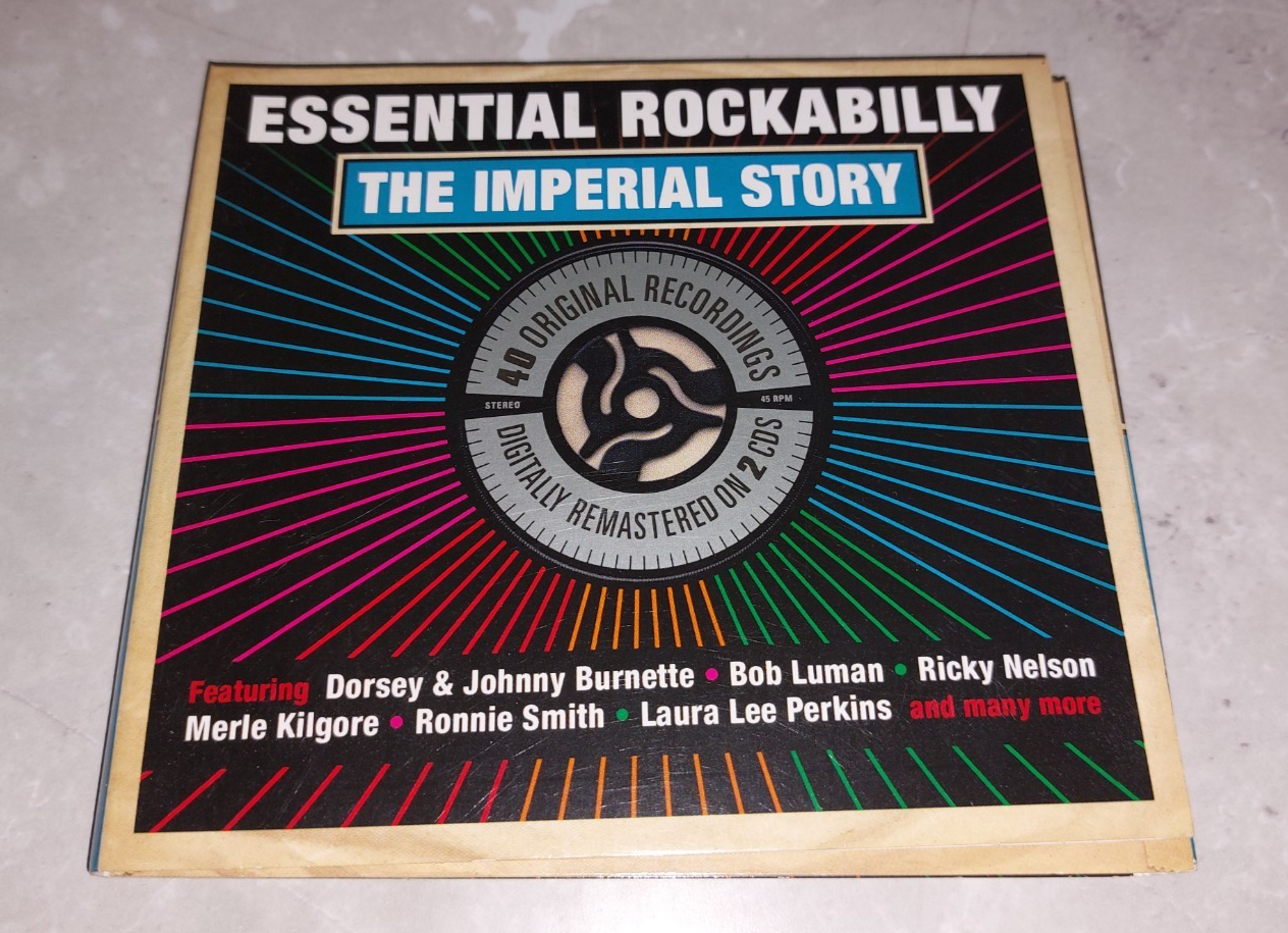 Various ‎– Essential Rockabilly - The Imperial Story 2 X CD Digipak Excellent
