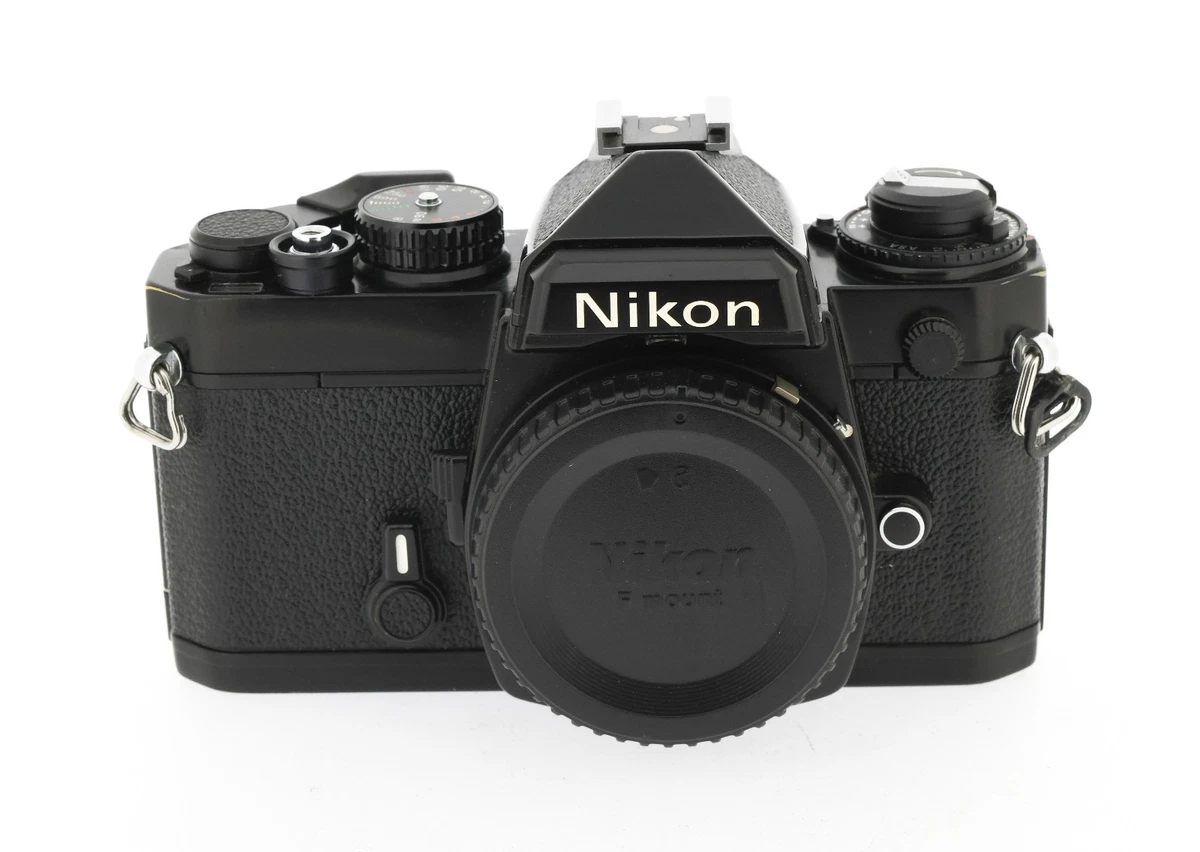 Nikon FE Boîtier Noir SLR Appareil Photo 35mm De JAPON #995