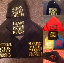 Personalised Snooker cue towel / cloth 30 x 50 cm Either design,name or Initials