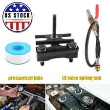 LS LS1 Engine Valve Spring Compressor & Air Valve Holding Hose Tool For GM Chevy