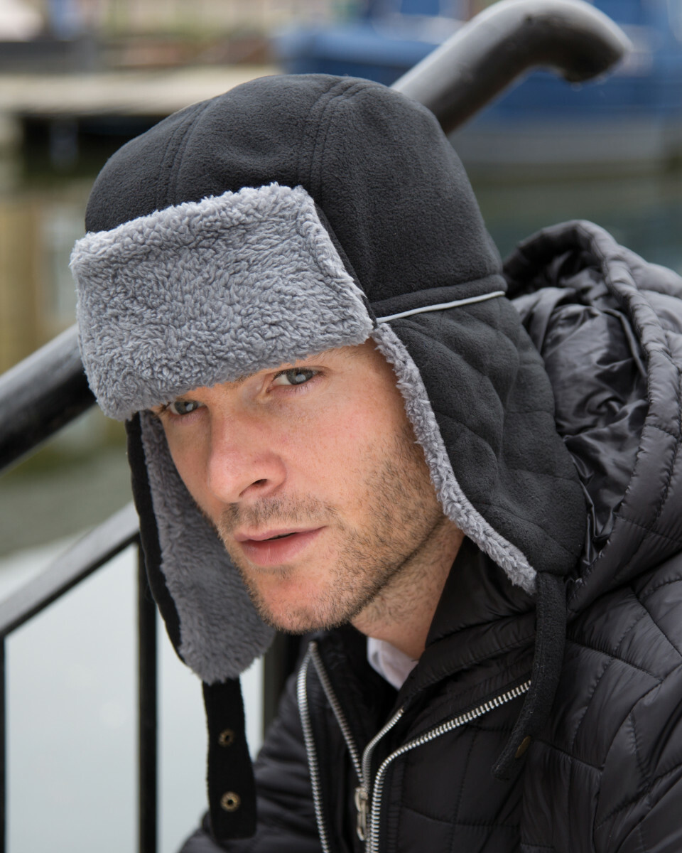 Result Unisex Ocean Trapper Hat Ear Flaps Adjustable Windproof