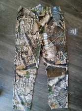 REALTREE APX Color 6 Pocket Cargo Camo Hunting Pants Youth Size L (10-12) NWT