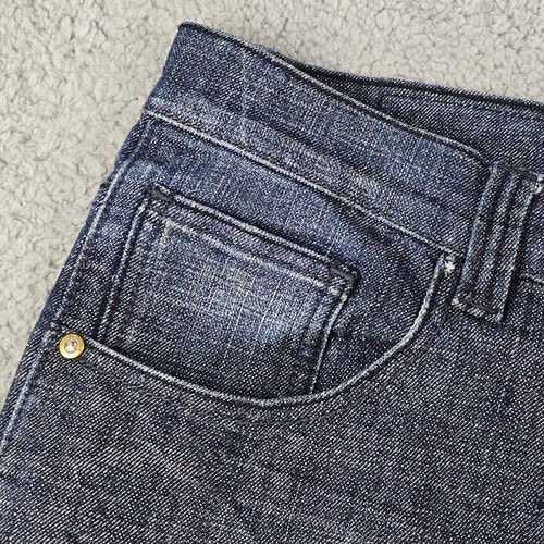 BKE Culture Jeans Mens 36W x 32in BLUE DARK WASH Denim STRETCH Distressed - Picture 5 of 14