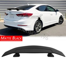 Matte Black Racing Rear Trunk Spoiler Gt-style Wing For Hyundai Elantra Gt Gls Matte Black Racing Rear Trunk Spoiler Gt-style Wing For Hyundai Elantra Gt Gls
