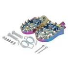 Dirt Bike Foot Pegs Pedal CNC For CR CRF XR 50 70 80 100 110 KLX110 TW200