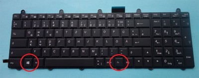 Tastatur Medion Erazer X7827 MD98417 MD98414 MD98416 Beleuchtet Backlit Keyboard