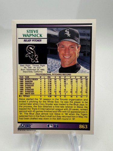 1992 SCORE BASEBALL CARDS #'S 751-999 NMMT - YOU PICK - Picture 236 of 296