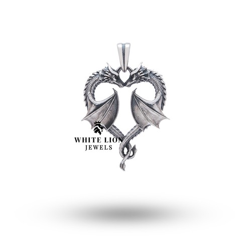 Pendentif arabesque argent oxydes - Bijouterie LÉA · Atelier de création