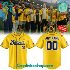 Custom Savannah Banana Limited Edition Baseball Jersey
