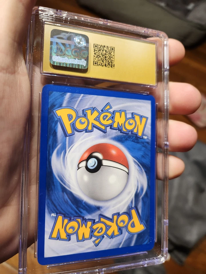 (POP 2) CGC 10 PRISTINE 2004 Pokemon EX Team Rocket Returns Larvitar 62/109  - Image 2 of 3