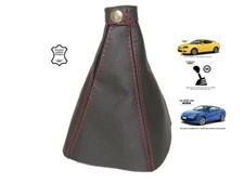 Schaltmanschette für Hyundai Tiburon Coupe 2002–2008 6-Gang Leder Rot Naht