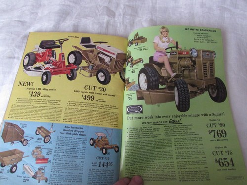 VTG 1968 Montgomery Wards Summer CATALOG swim suits furniture mowers 328 pgs - Picture 10 of 11