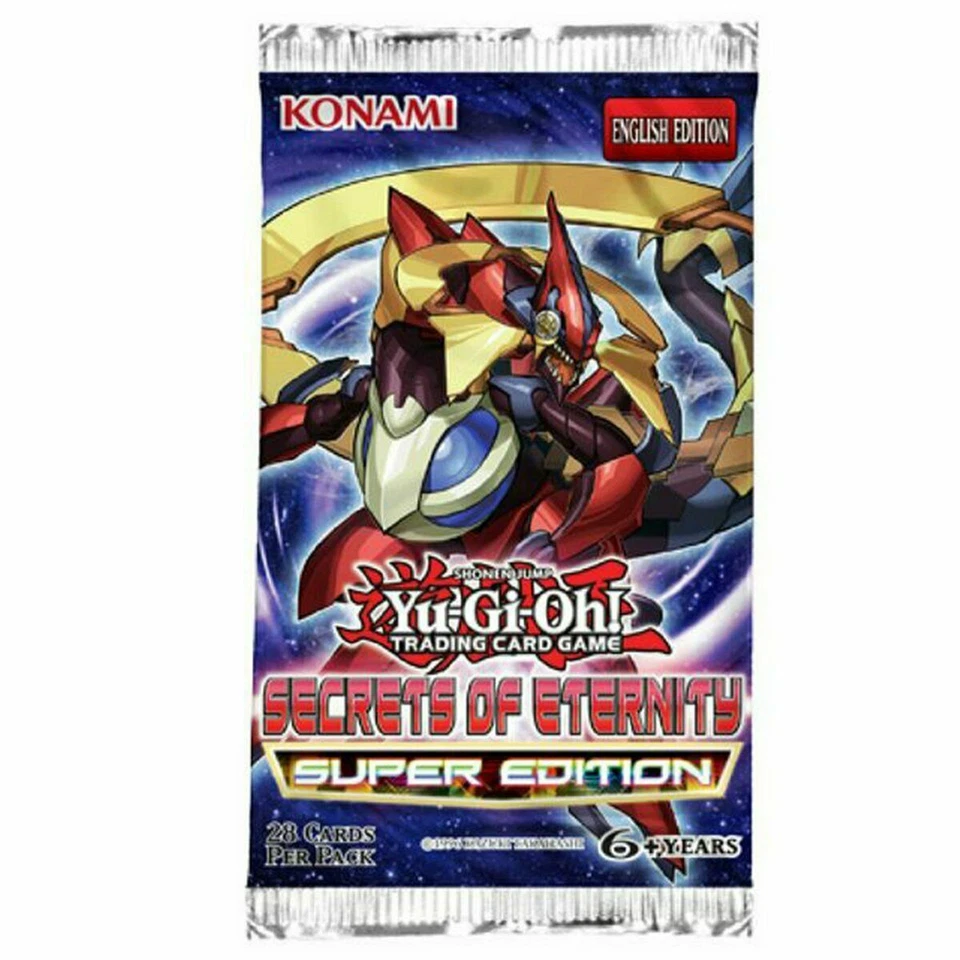 Secrets of Eternity Super Edition Yugioh Cards Booster Pack Box Sealed ENG SECE - Image 2 of 2