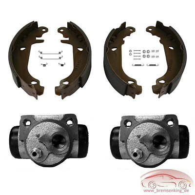 Bremsset Für Smart Fortwo - Komplettset Mit Trommeln, Backen & Zylindern
