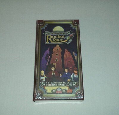 Leagues Of Adventure Rocket Race Steampunk Building Card Game RRC01 NEW SEALED