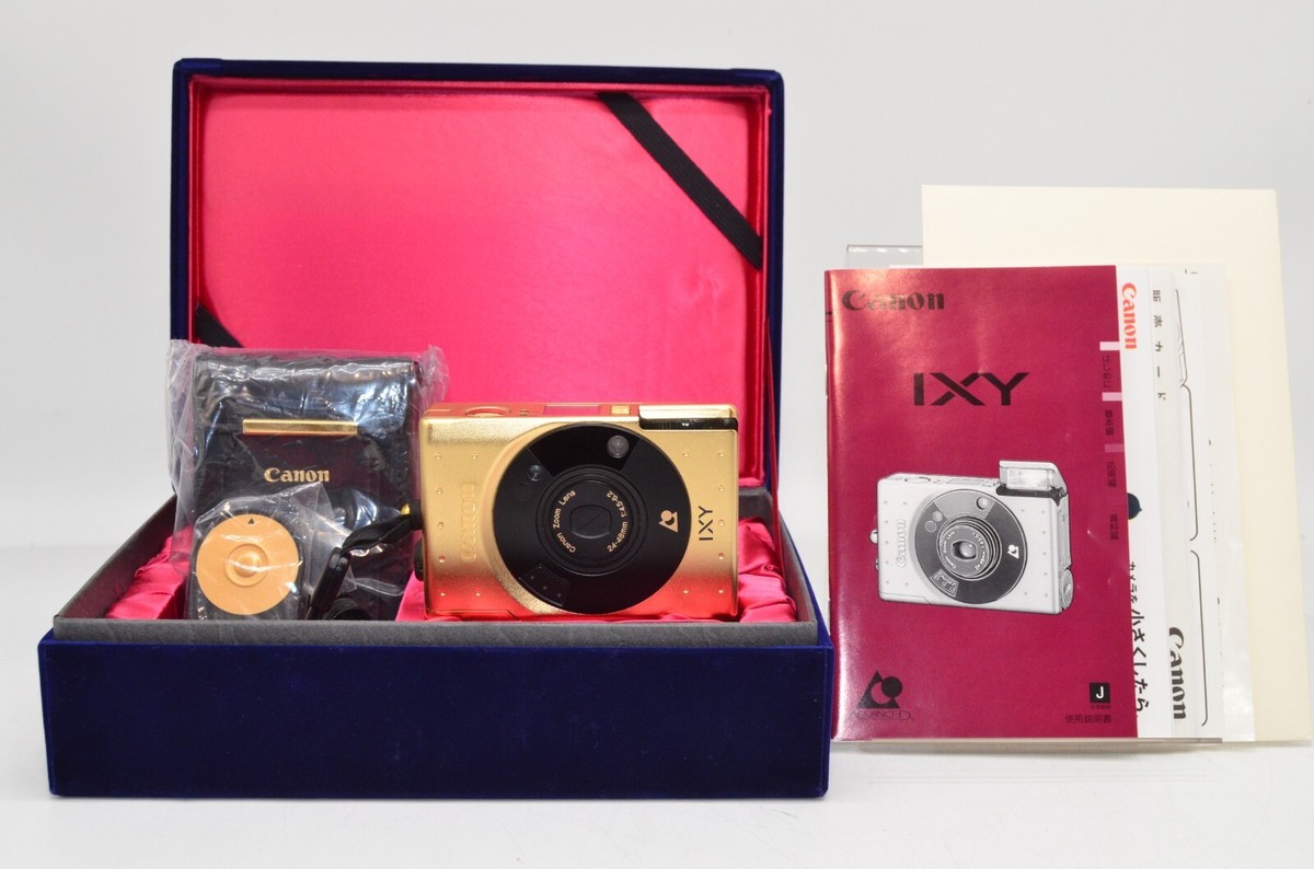 Exc+5 CANON IXY 60th Anniversary Limited Edition Gold APS