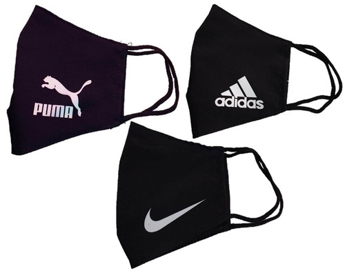 Mascherina Nike Puma Adidas uomo/donna/ragazzo unisex filtro tnt tasca |  eBay