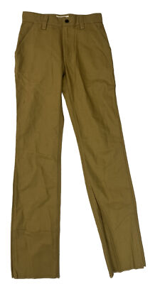 Filson Fenimore Twill Pant SIZE 28 MADE IN USA 11010726 Warm Tan Khaki  Unhemmed