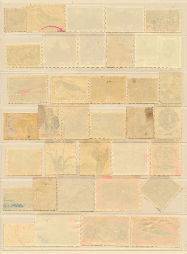 Group of 36 stamps Used / CTO Panama Colombia Uruguay Congo Other Birds Sports - Image 2 of 2