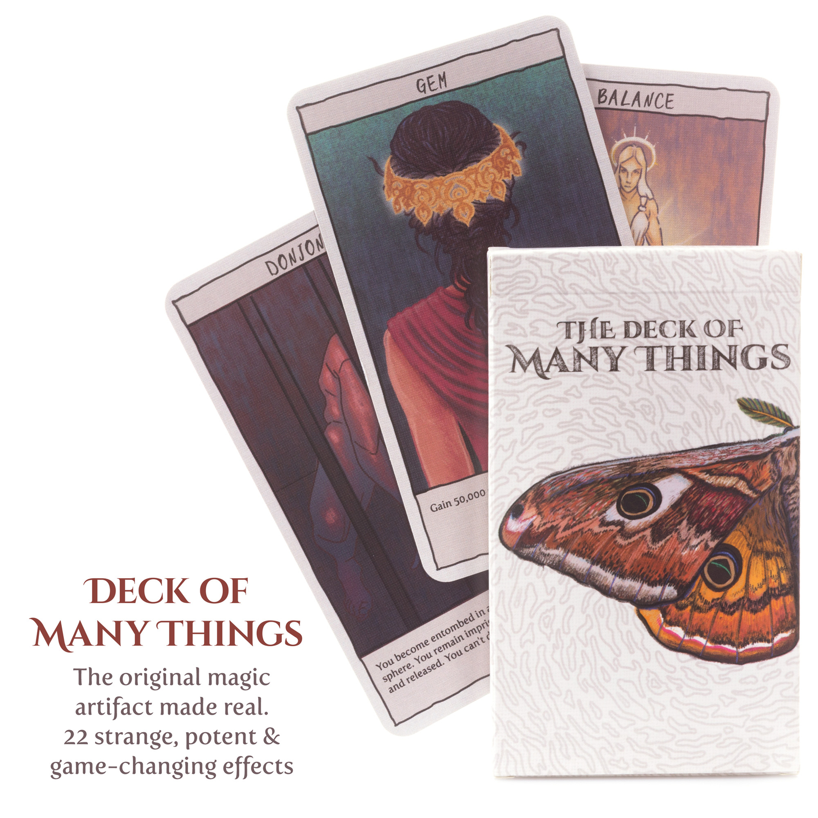 The Decks of Many Things & Many Fates (2 Decks) RPG DND Jumbo Tarot