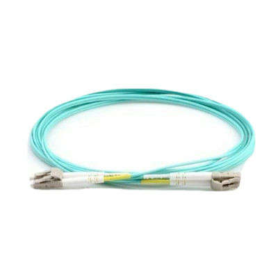 Dell OM4 LC to LC Fiber Optic Patch Cable Multimode Duplex Aqua CBL-LC-OM4-3M
