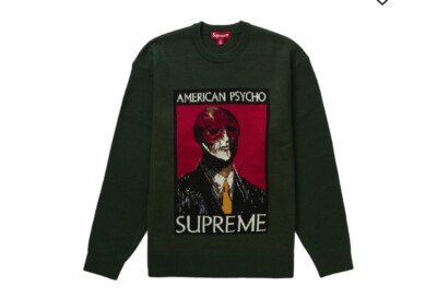 Supreme American Psycho Green Sweater Large Brand New | eBay