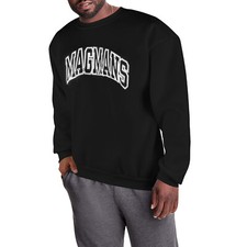 Men Fleece Crewneck Sweatshirt Heavyweight for Men Cotton-Blend Pullover Vintage