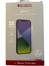 ZAGG Invisibleshield Glass+ Apple iPhone 12 Pro Max Screen Protector EZ Apply
