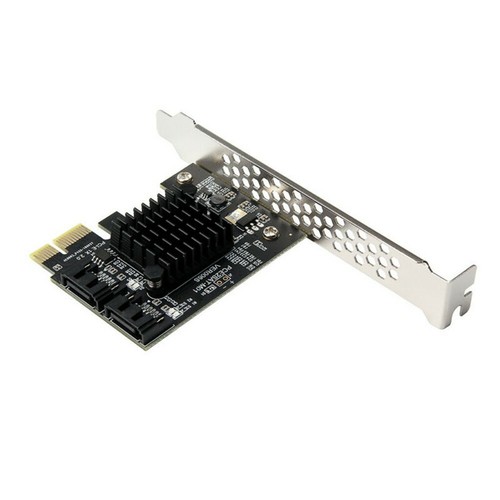 PCIe PCI Express To 6Gbps Expansion Card 2-Port Attachment New - Picture 4 of 8