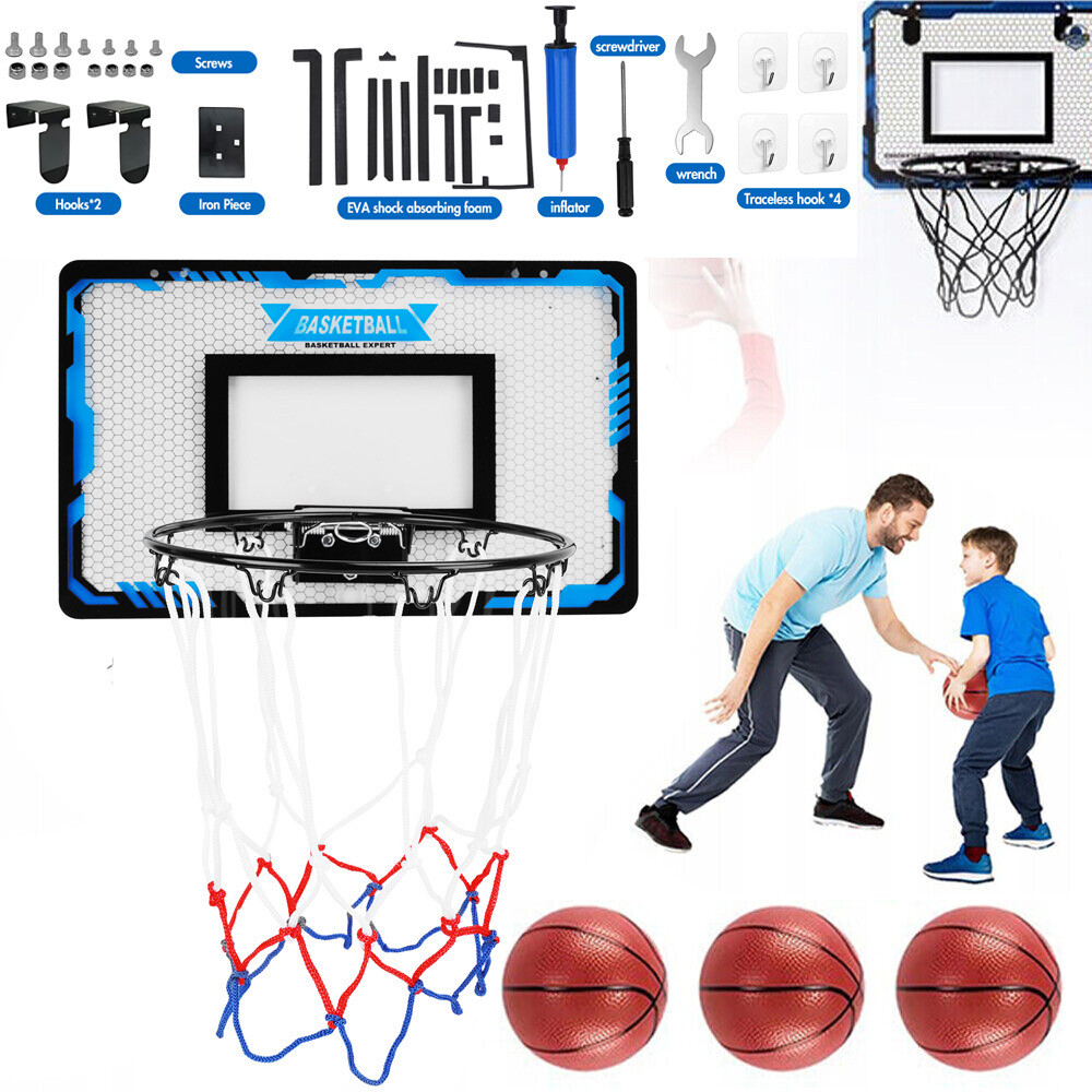 Mini Basketball Korb Set Kinder Basketballkorb Fürs Zimmer Indoor Mit Ballpumpe