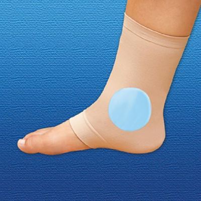Silipos Malleolar Sleeve | leichte Knöchelkompression | 2 Gelpolster reduzieren Schwellungen